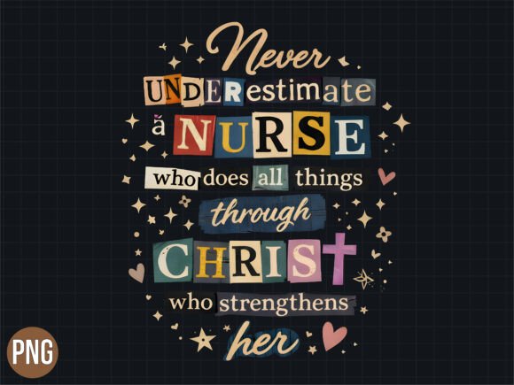 Christian Nurse Religious Verse PNG