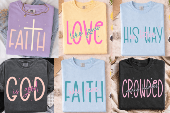 Christian SVG Bundle: “God Is Good”