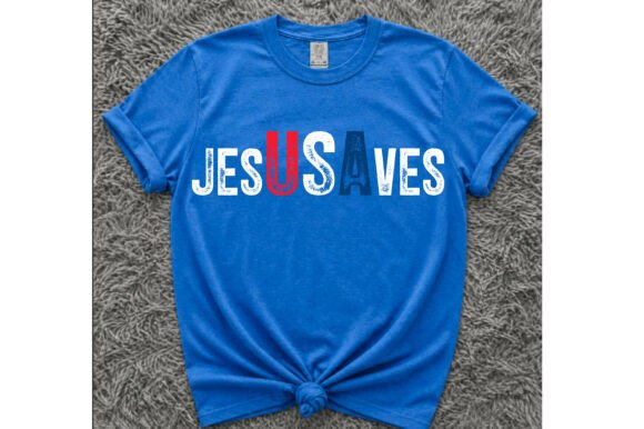Jesus Saves USA PNG, 4th of July SVG — T-Shirt Designs