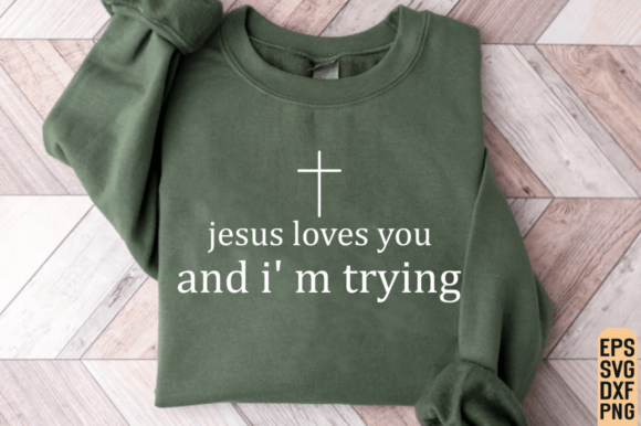 Trendy Jesus PNG SVG: Christian T-Shirt Designs